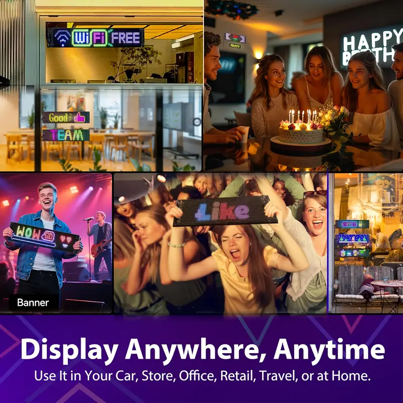 Programmerbar LED-display